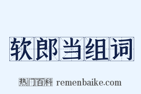 软郎当组词是什么意思的图片